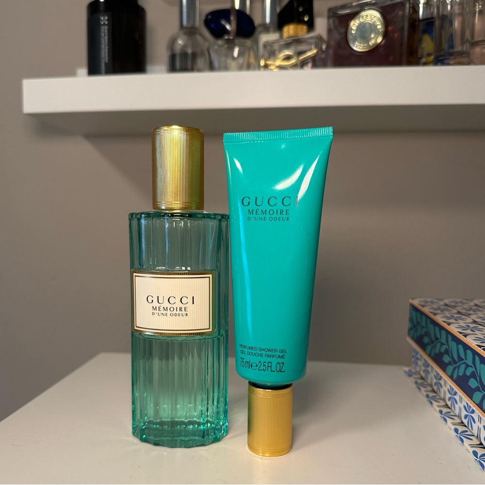 Gucci Memoire Parfume and Body Gel